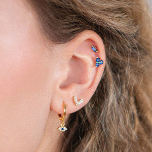 Pendientes Circonita