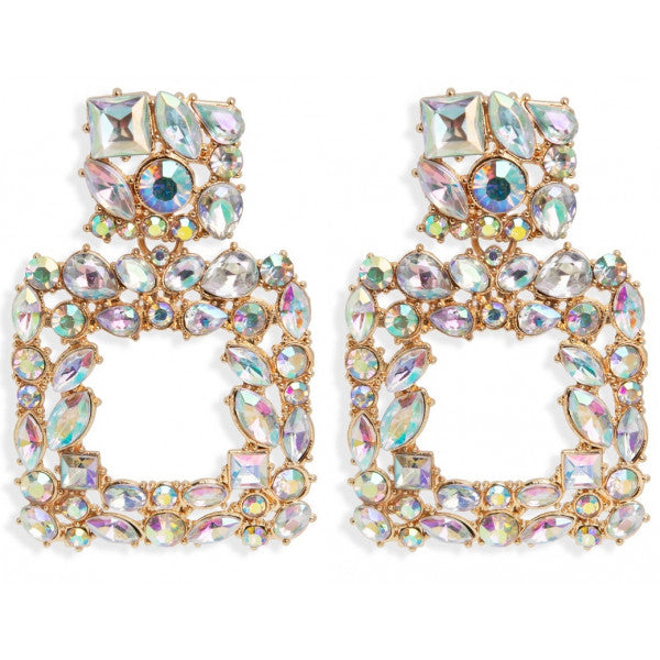 Pendientes Cuadrados Cristales