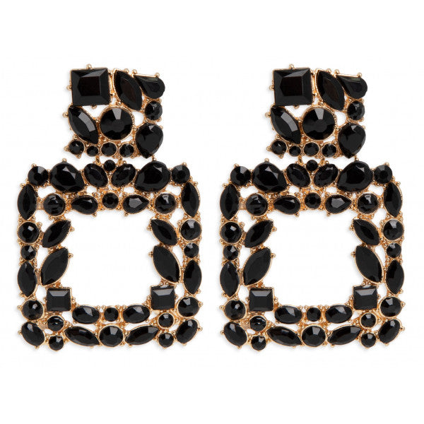Pendientes Cuadrados Cristales