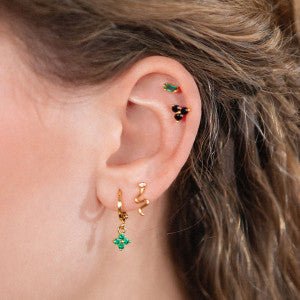 Pendientes Flor