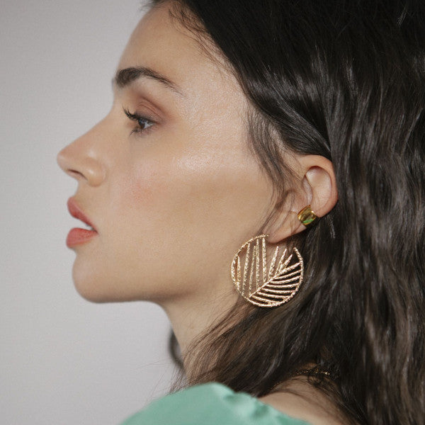 Pendientes Hojas