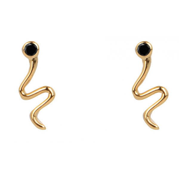 Pendientes Serpiente Piedra