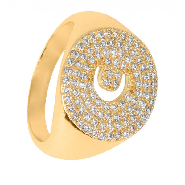 Sello Letra con Strass