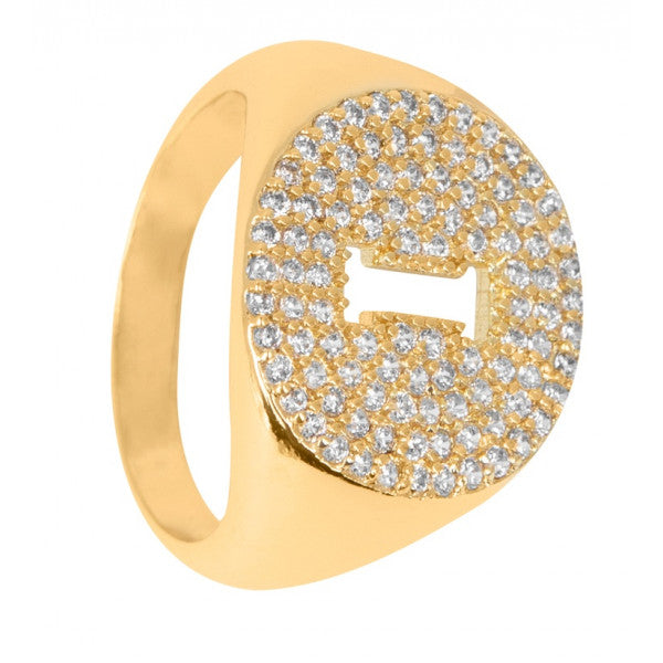 Sello Letra con Strass