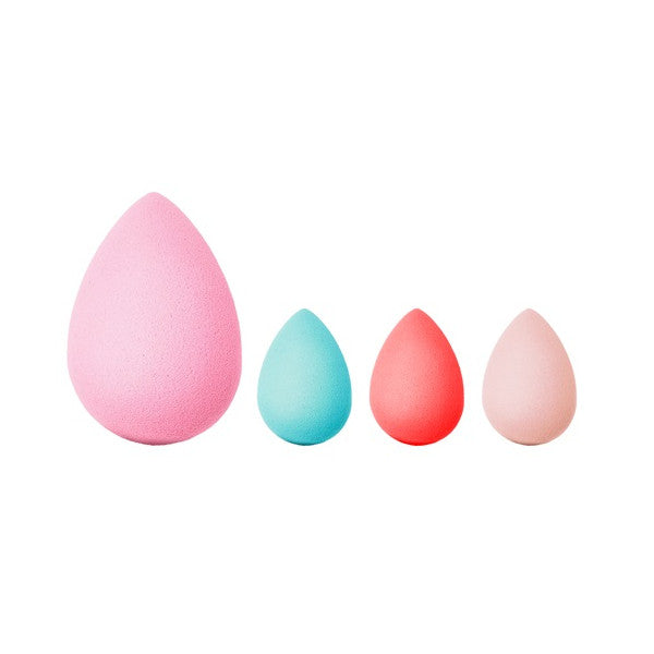 Set de 4 Esponjas Makeup Multicolor