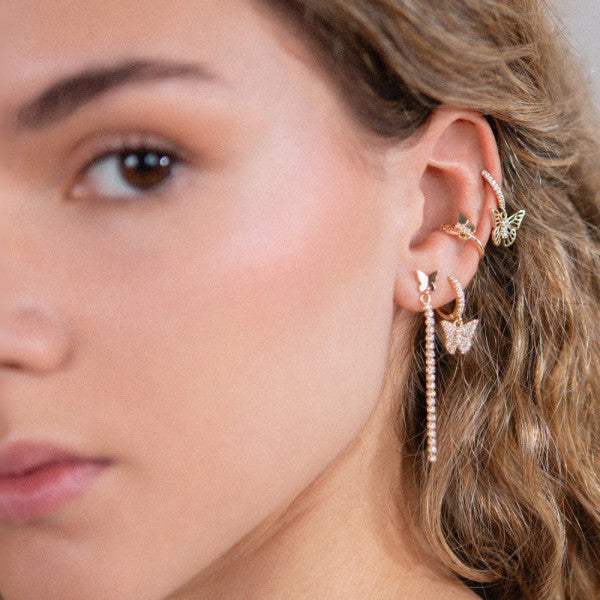 Set Pendientes Mariposas