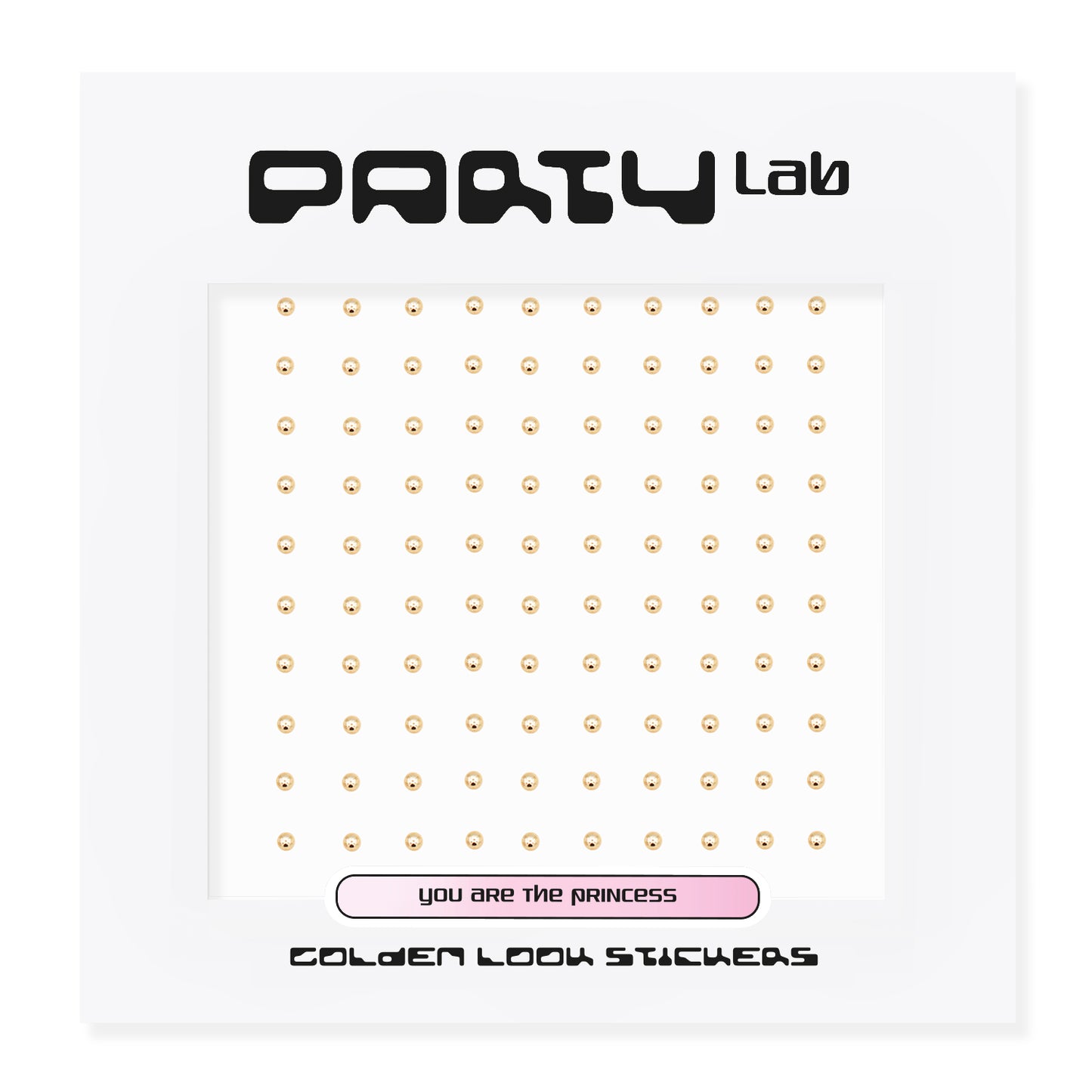 Party Lab Golden Look Stickers