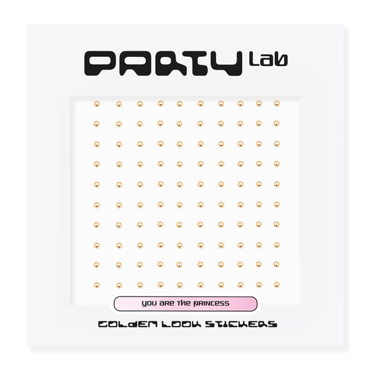 Party Lab Golden Look Stickers