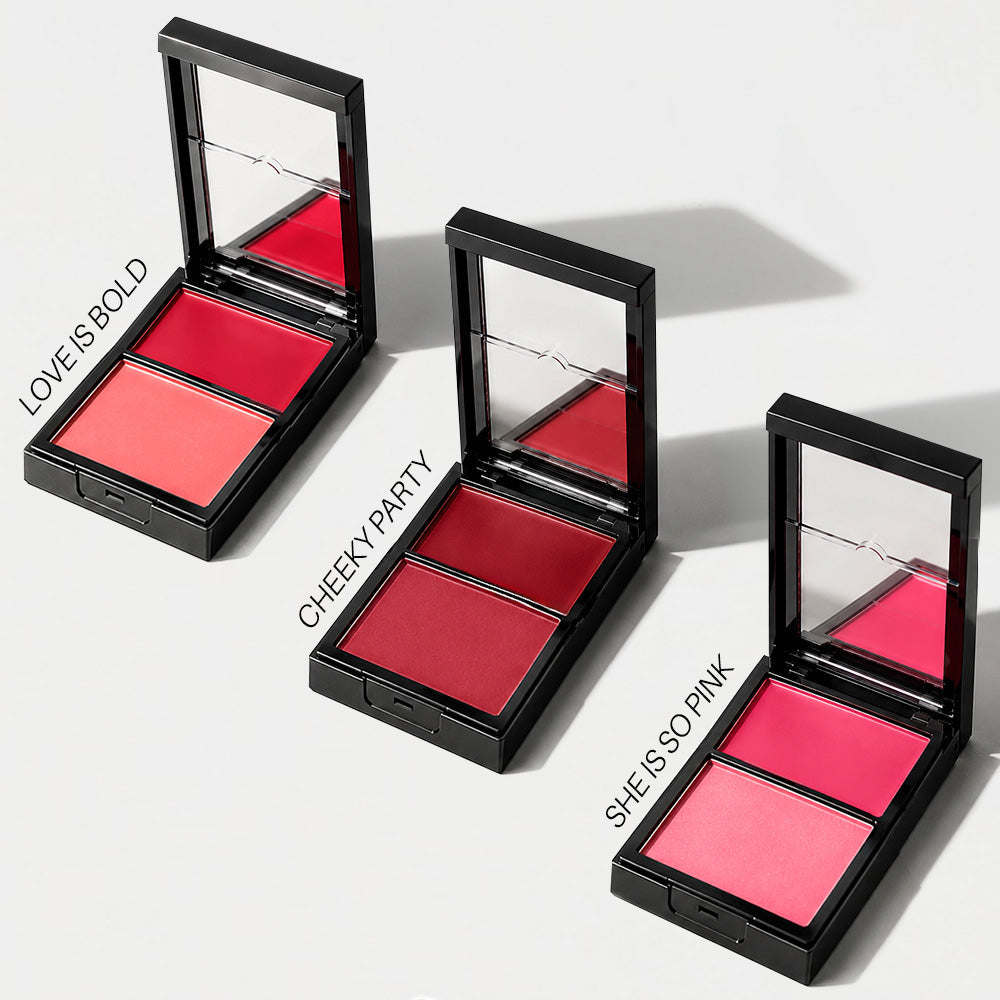 Double Cheek Blush Colorete en Crema y Polvo