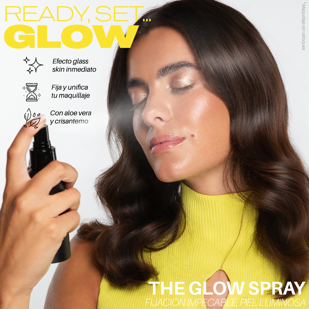 The Glow Spray Facial Fijador Iluminador