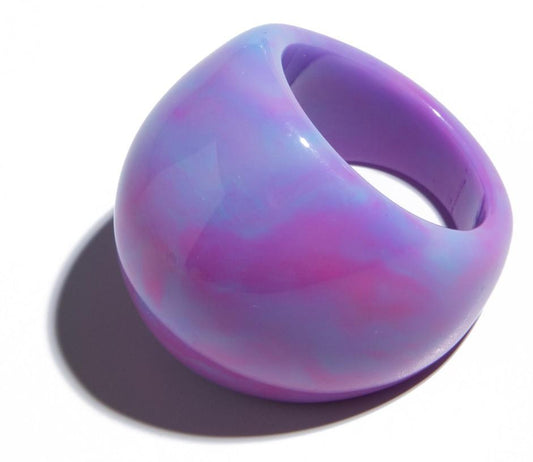 Anillo Tie Dye Morado