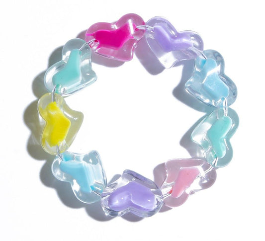 Pulsera Corazones Multicolor