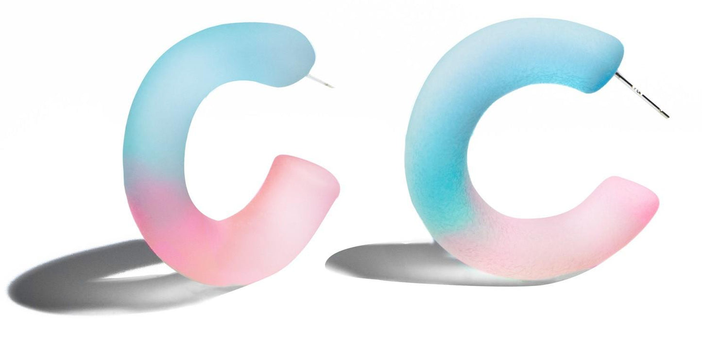 Pendientes Bicolor
