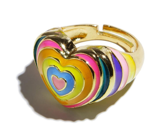 Anillo Sello Corazón
