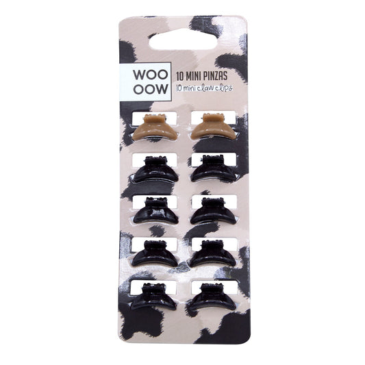 WOO OOW Set Mini Pinzas Multicolor
