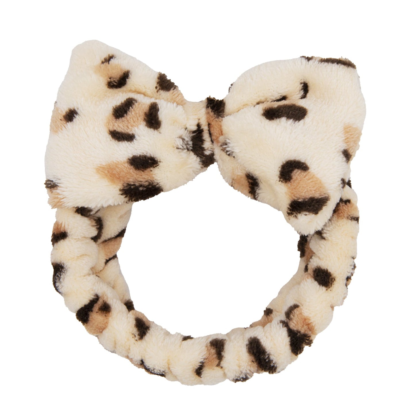 WOO OOW Turbante de Baño Lazo Leopardo