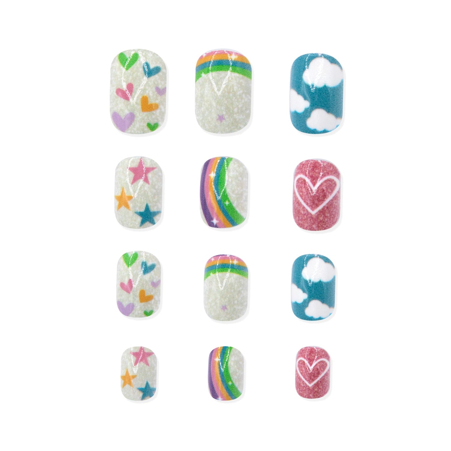 WOO OOW Set de uñas Adhesivas Infantiles