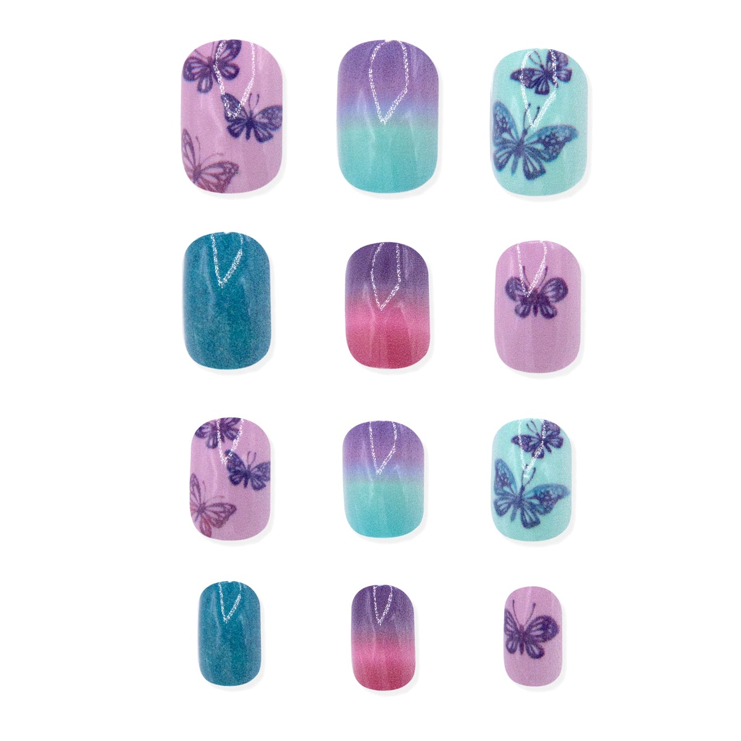 WOO OOW Set de uñas Adhesivas Infantiles