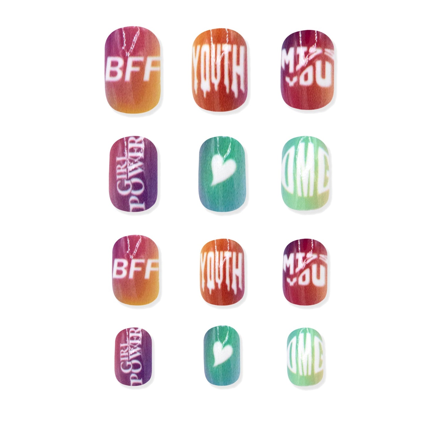WOO OOW Set de uñas Adhesivas Infantiles