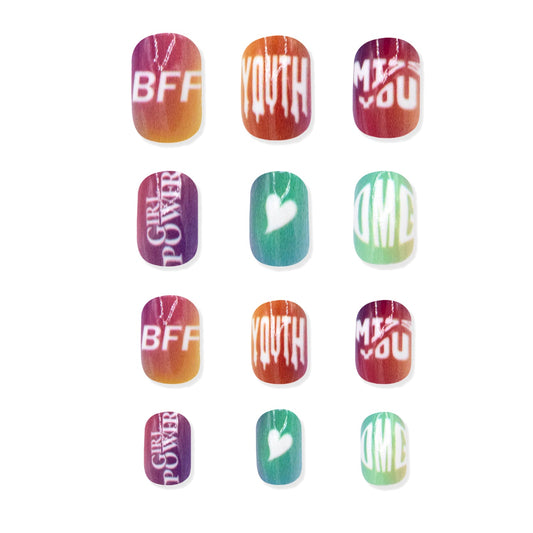 WOO OOW Set de uñas Adhesivas Infantiles