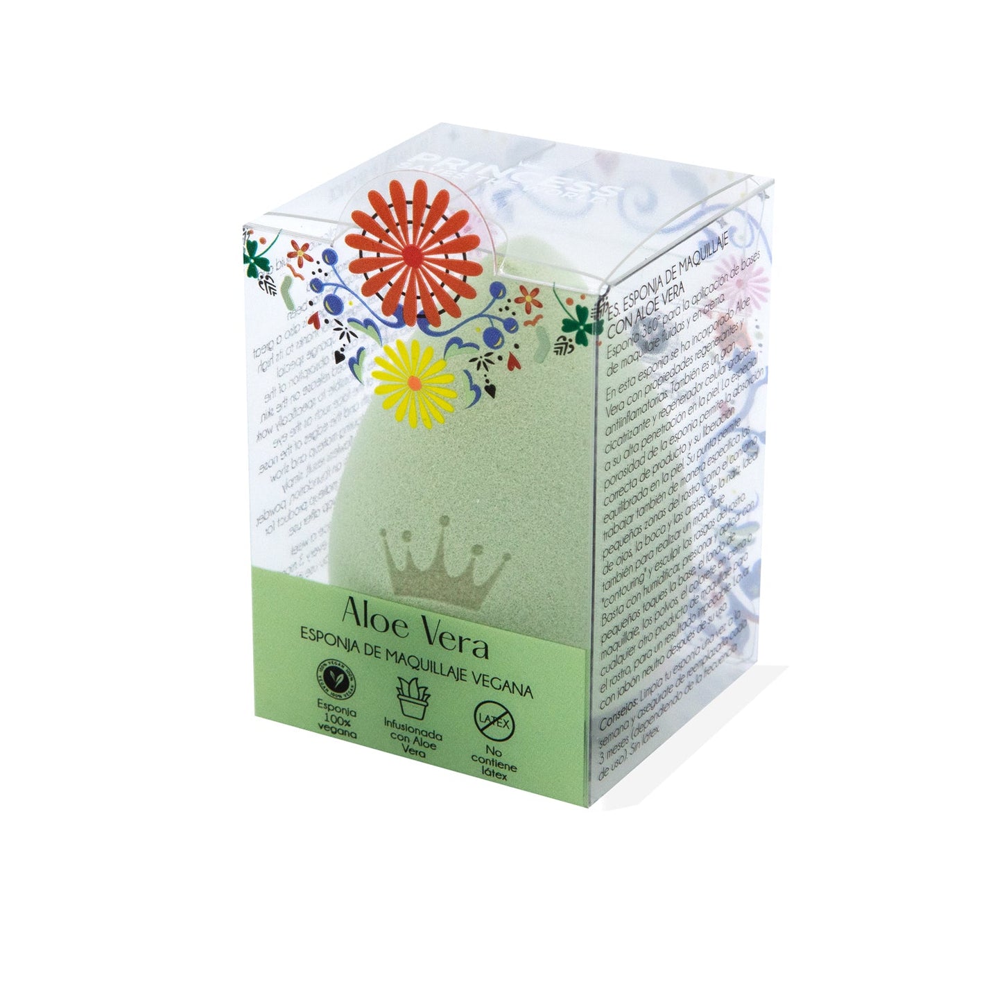 Esponja de Maquillaje Infusionada con Aloe Vera