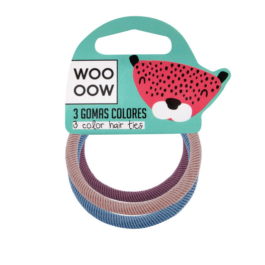 WOO OOW Set 3 Gomas de Colores