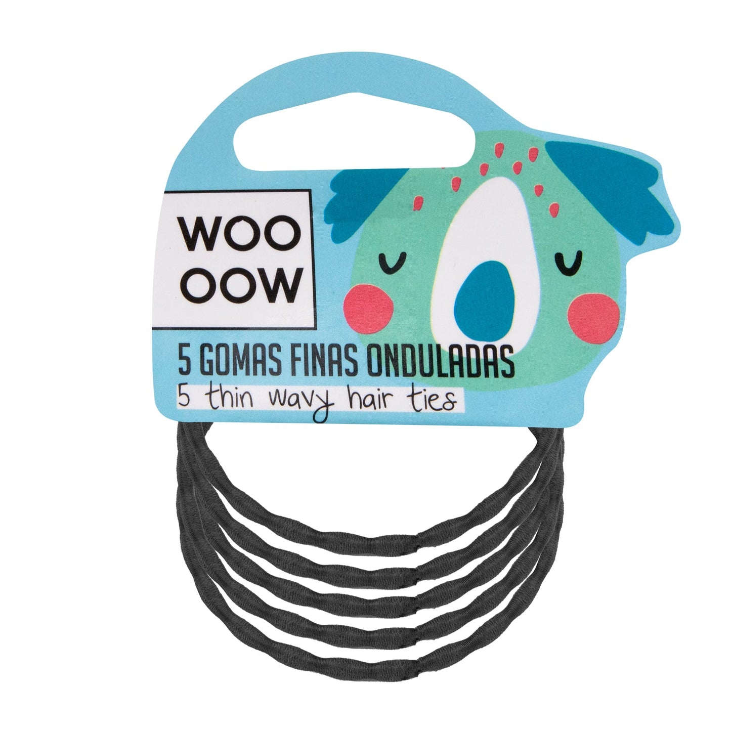 WOO OOW Set de 5 Gomas Finas Onduladas