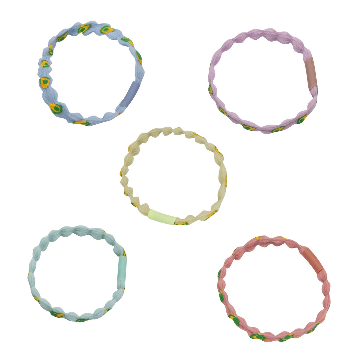 WOO OOW Set 5 Gomas Onduladas Multicolor