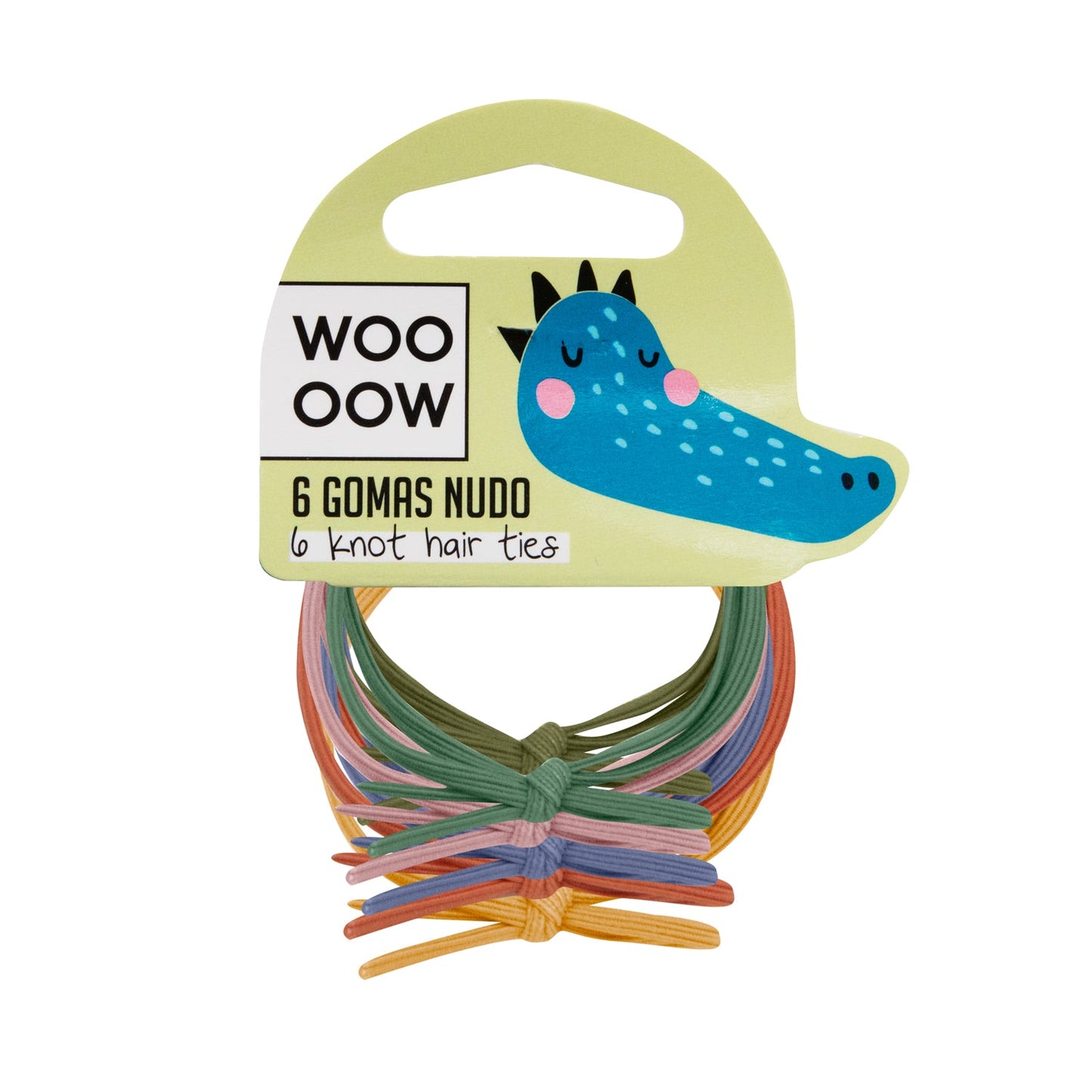 WOO OOW Set de 6 Gomas Nudo