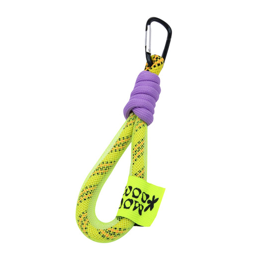 Llavero Hook con Asa Retro Morado