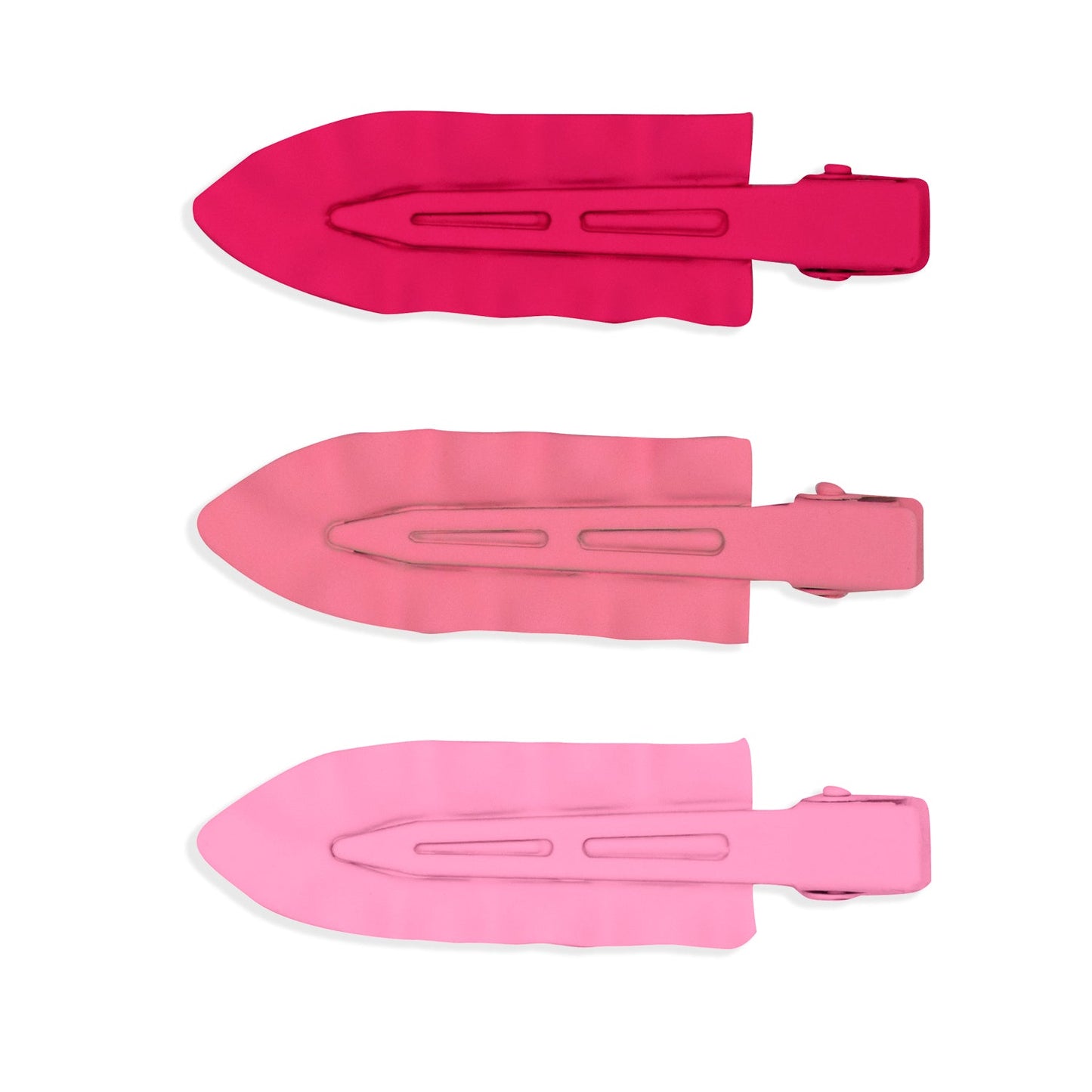 Oh My Hair Set Clips Pétalos Rosa