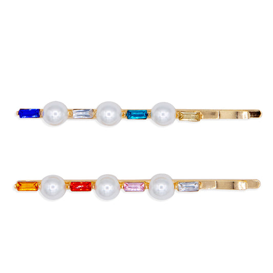 Oh My Hair Set Horquillas Perlas & Piedras