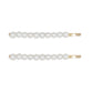 Oh My Hair Set 2 Horquillas Doradas con Perlas