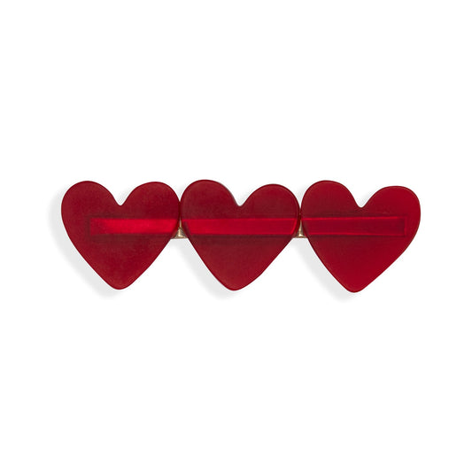 Oh My Hair Horquillas Corazones Rojos