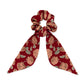 Oh My Hair Scrunchie con Lazo Estampado Rosas