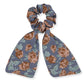 Oh My Hair Scrunchie con Lazo Estampado Rosas
