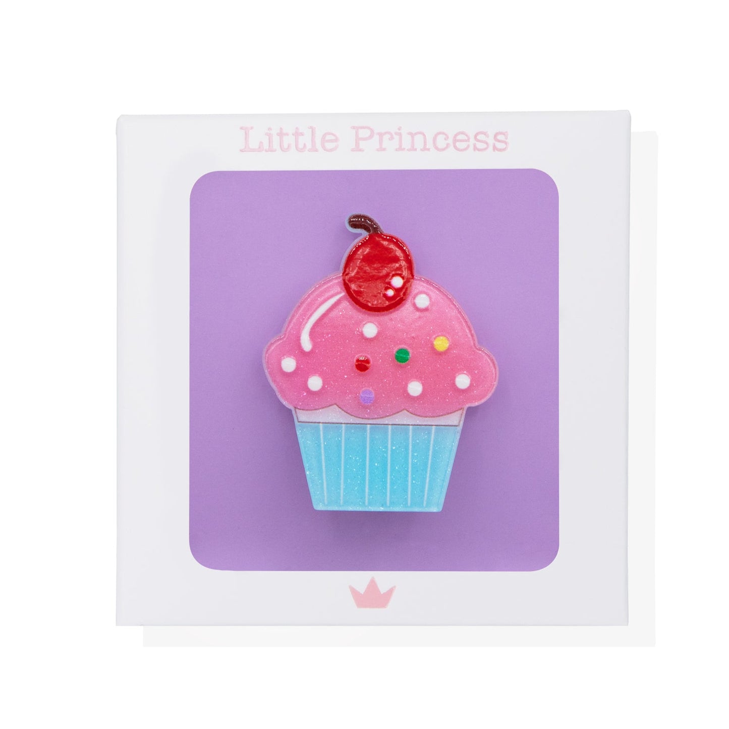 Little Princess Clip Cupcake