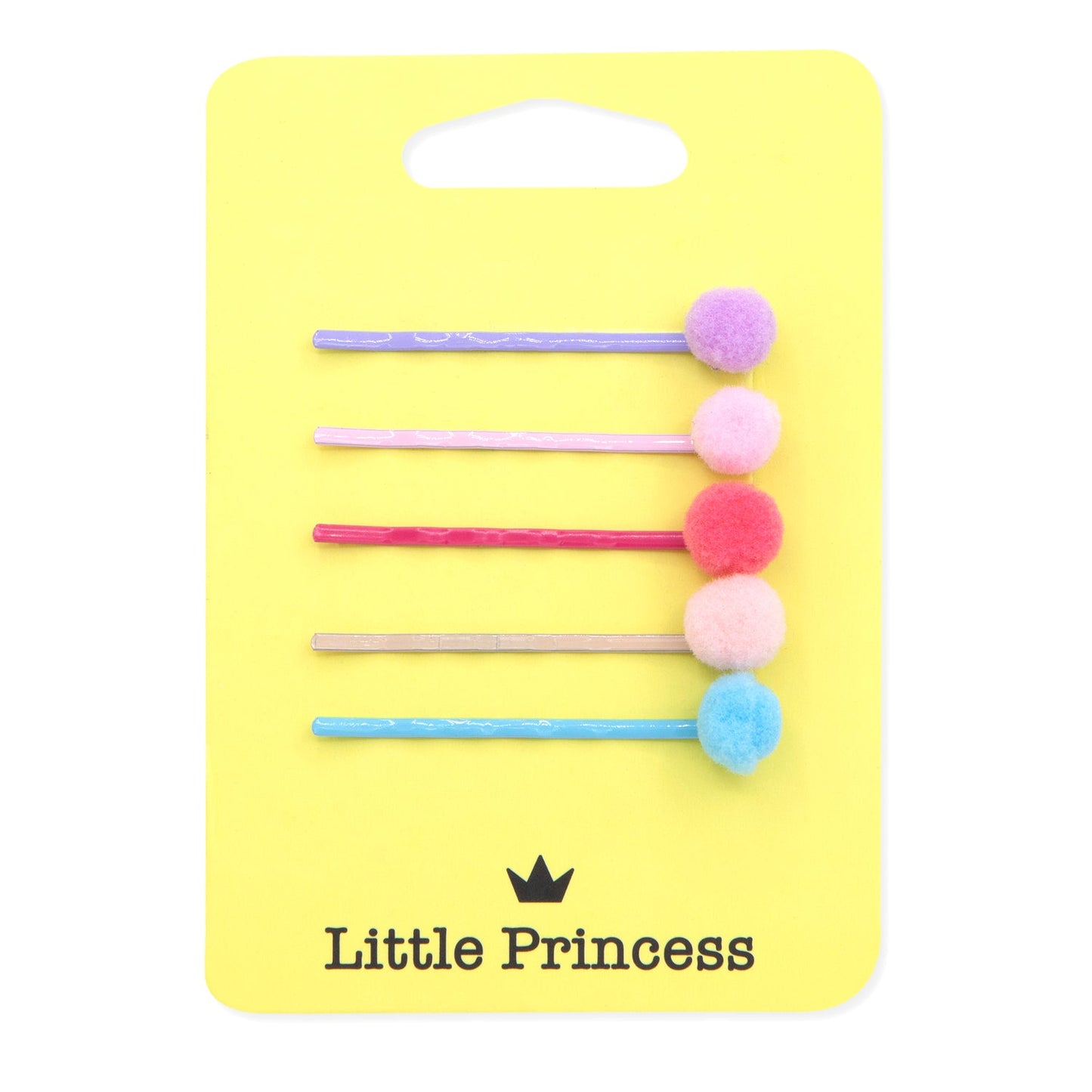 Little Princess Set Horquillas con Pompon