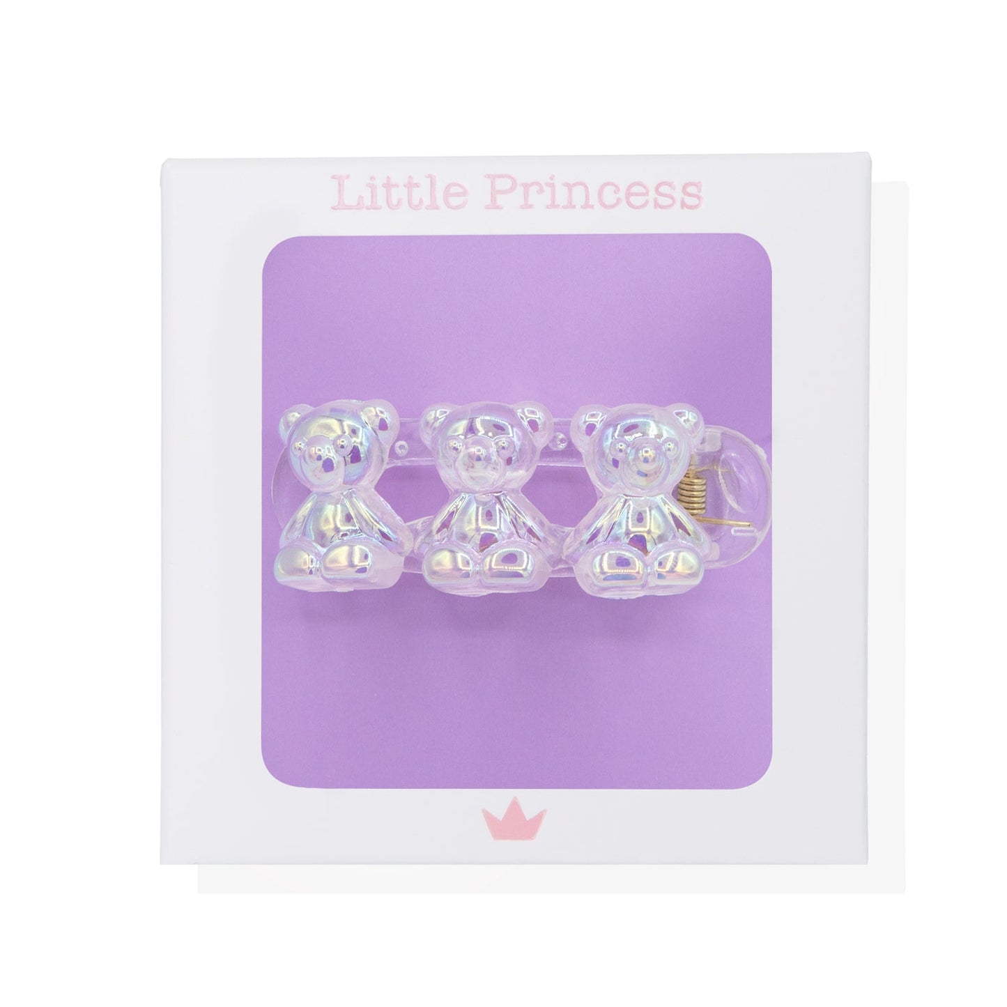 Little Princess Clip Osito Iridiscente
