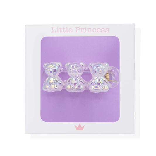 Little Princess Clip Osito Iridiscente