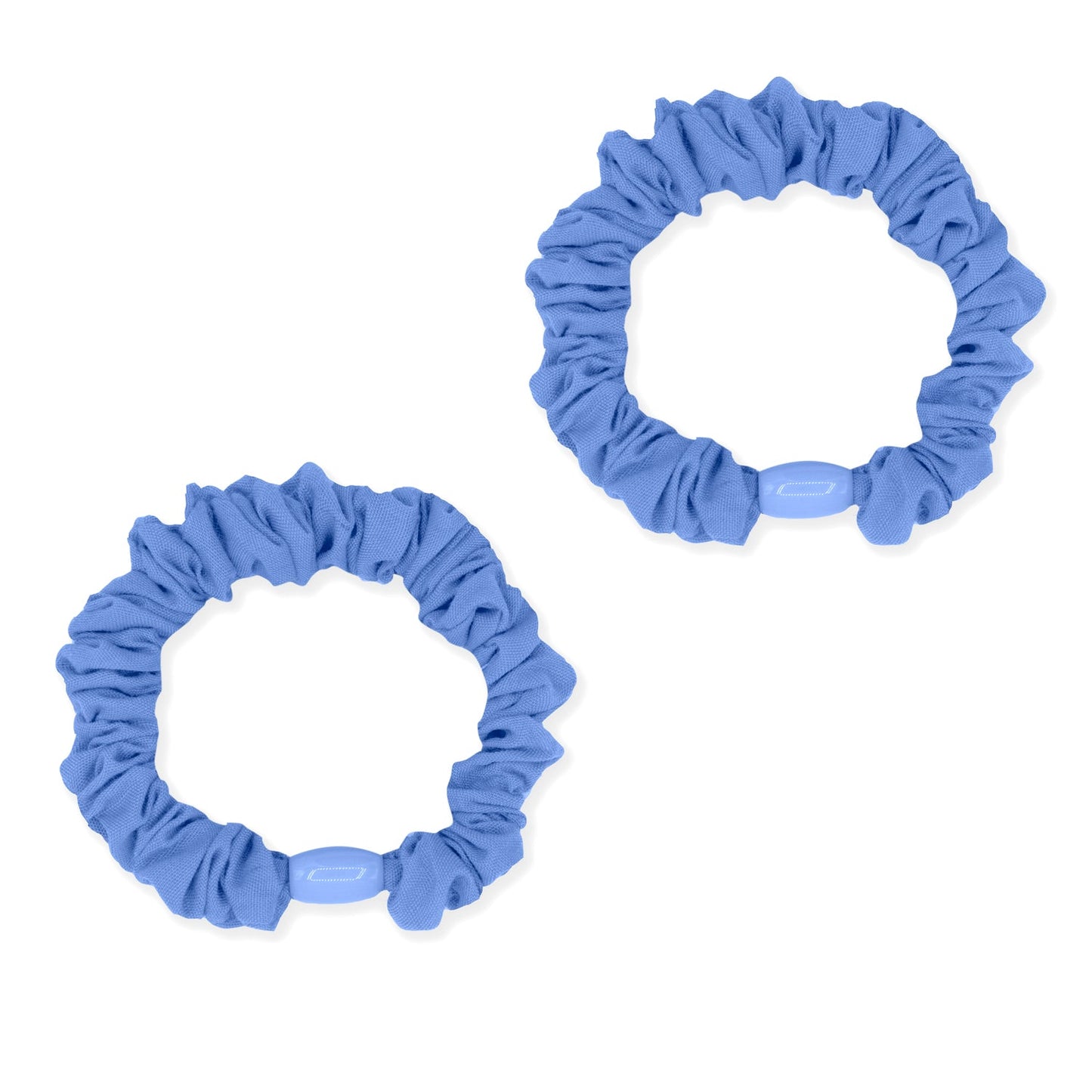 Little Princess Set 2 Gomas Fruncidas Azules