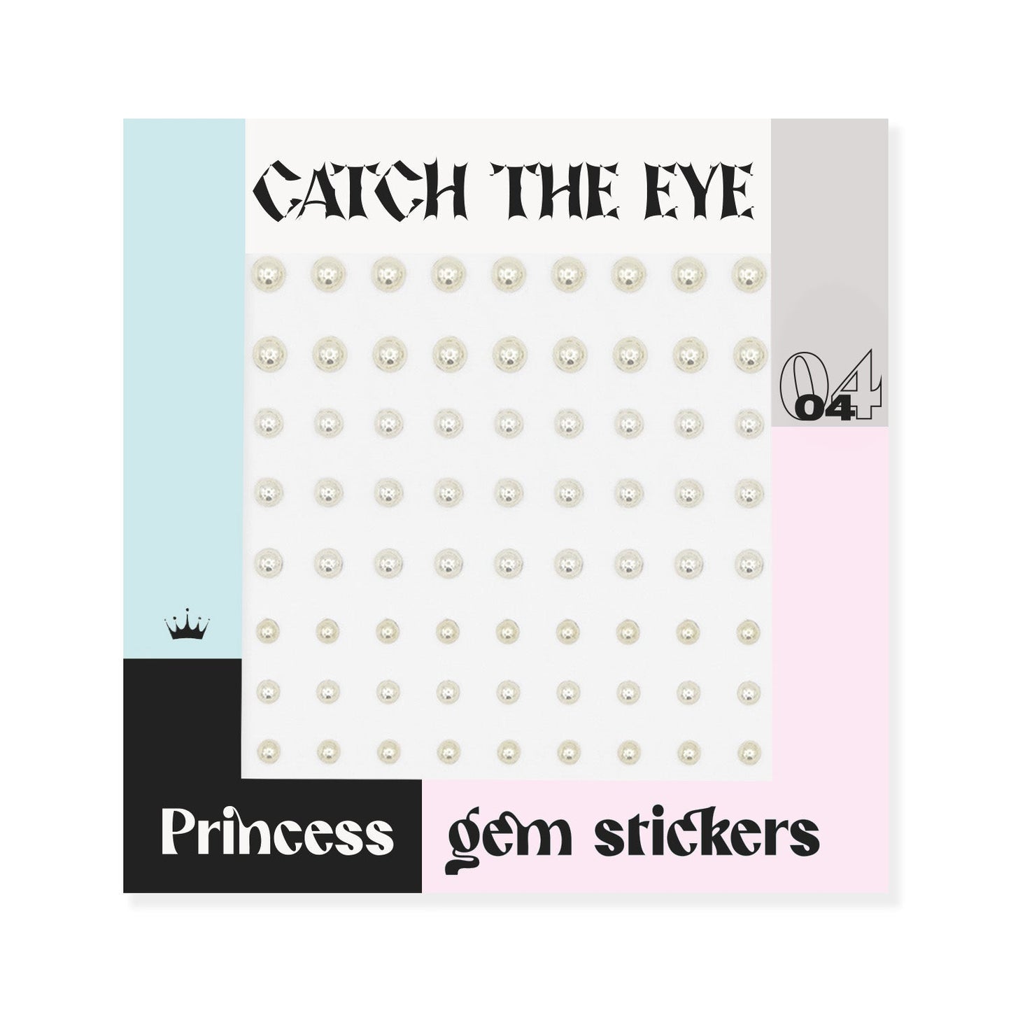 FACE STICKER PERLAS BLANCAS