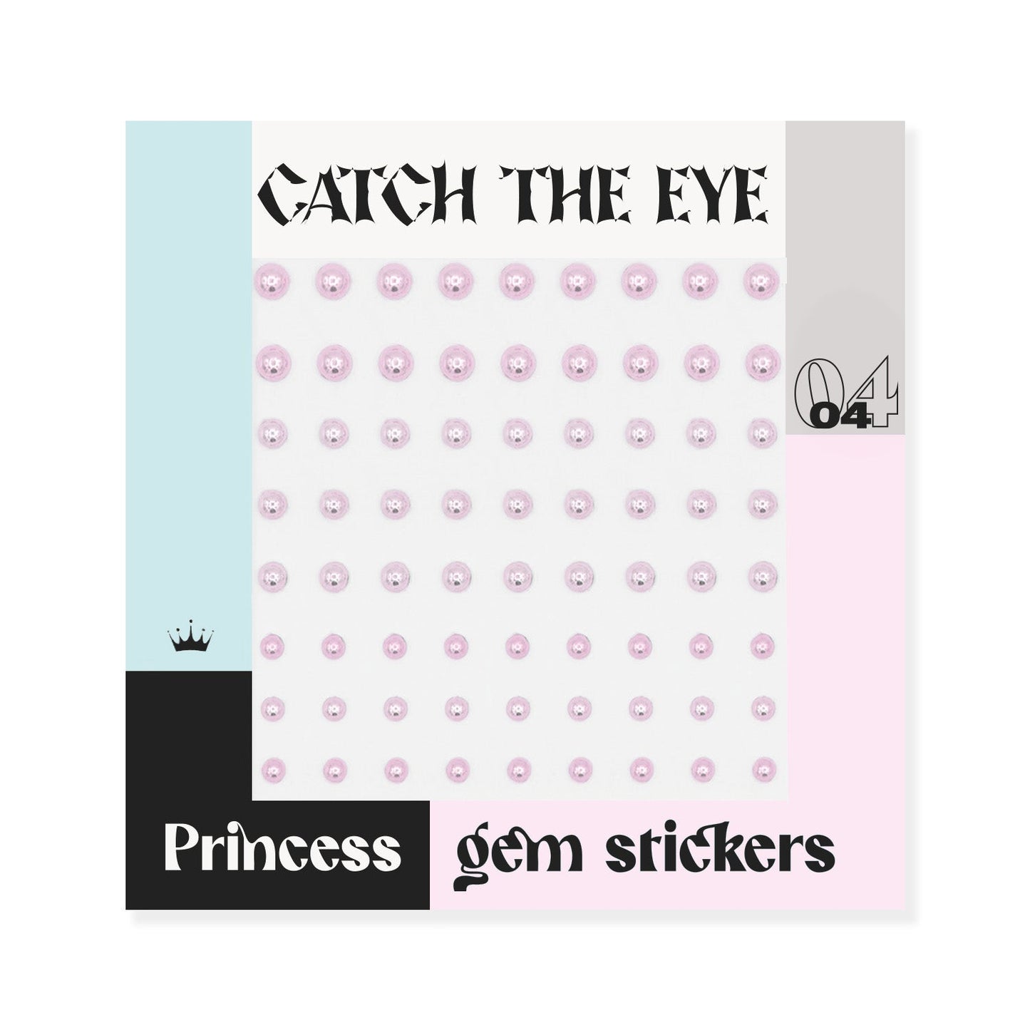 FACE STICKER PERLAS ROSAS