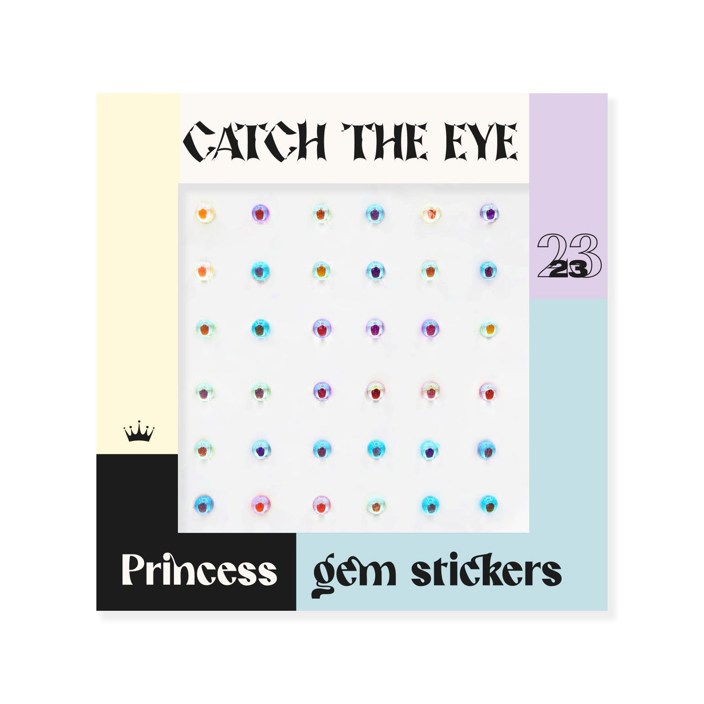 FACE STICKER PIEDRAS COLORES