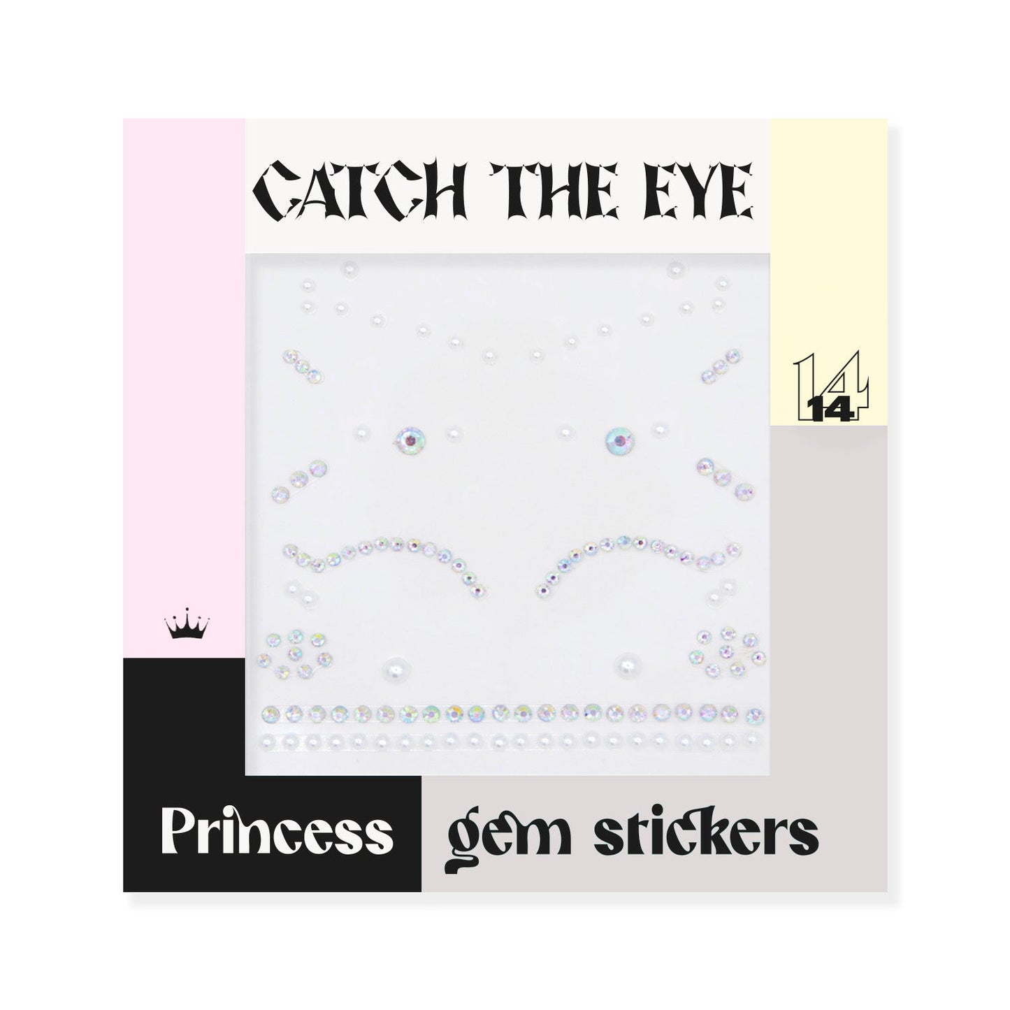 EYELINER & FACE STICKERS MODEL 01