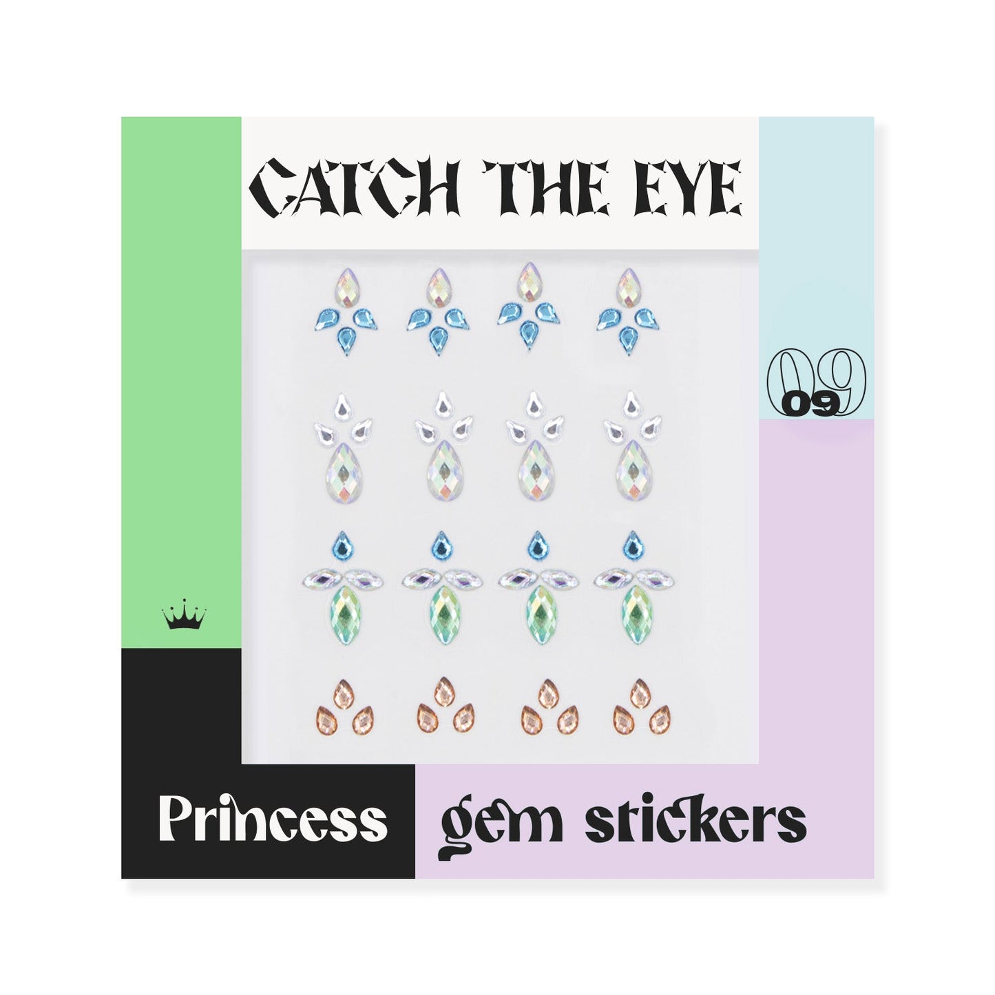 FACE & BODY STICKERS MODEL 01
