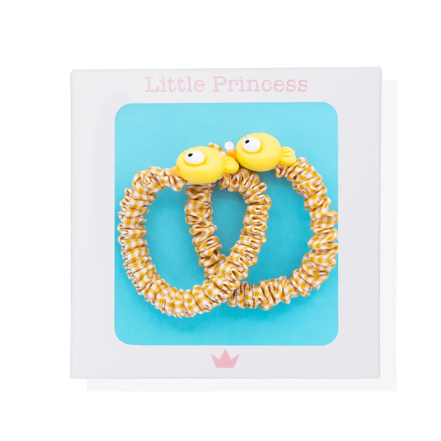 Little Princess Set 2 Scrunchies Azules