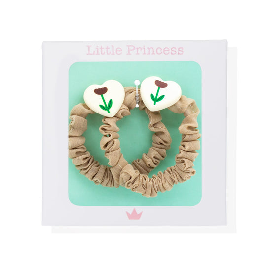 Little Princess Set 2 Scrunchies Florecitas