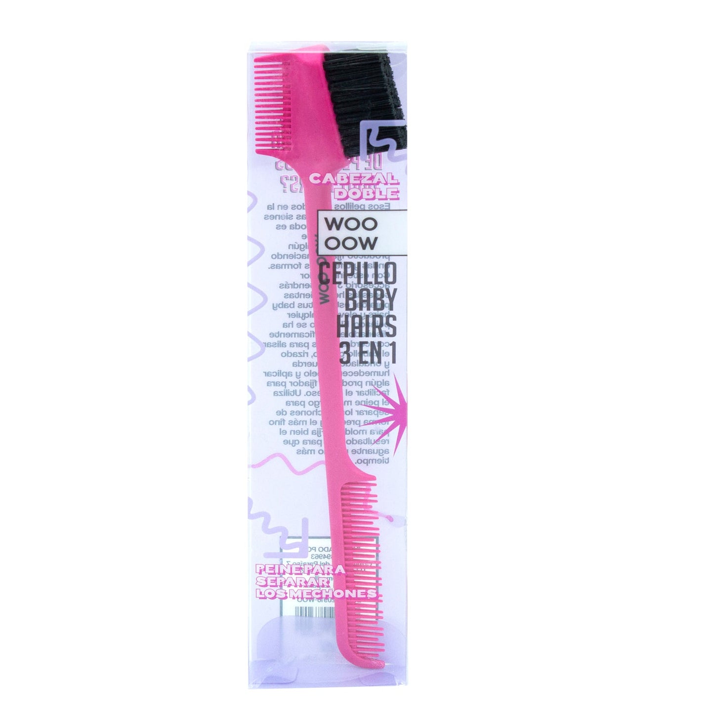 WOO OOW Cepillo Baby Hair 3 en 1