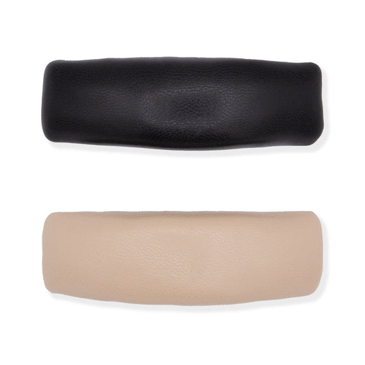 Oh My Hair Set 2 Pinzas Acolchadas Negro y Beige